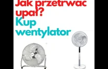 Jak przetrwać upał? Kup wentylator