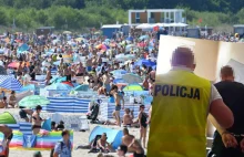 Łeba. Atak na handlarza kukurydzą. Plaża okazała się za mała?