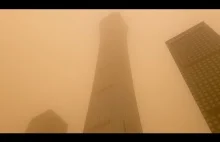 Yellow sky in Beijing as sandstorm from Mongolia hits China's capital