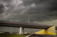 Autostrada A1 jest niebezpieczna w czasie deszczu? GDDKiA odpowiada