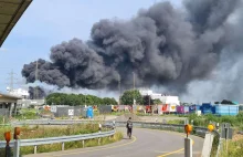 Wybuch w Leverkusen. Kłęby dymu nad miastem