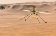 Marsjański helikopter pokonał rekordowe 1600 metrów. Zobacz to na filmie