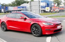 Tesla Model S Plaid zauważona na torze Nürburgring - będzie nowy rekord?