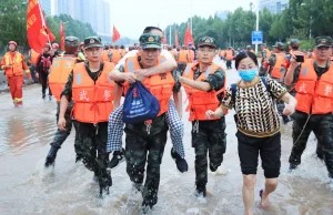 Groźby śmierci dla zagranicznych dziennikarzy opisujących powódź w Chinach