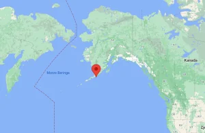 Silne trzęsienie ziemi u wybrzeży Alaski [ Możliwe tsunami ]