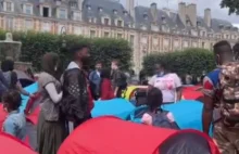 400 bezdomnych rozstawiło namioty w centrum Paryża