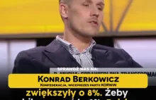 Berkowicz w Polsat News w 60s. rozprawia się z nową strategią klimatyczną UE.