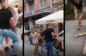 Skatował kobietę na ulicy w Katowicach. Był z kolegami