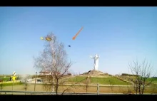 Obiekt latający blisko Pomnika , Świebodzin ;