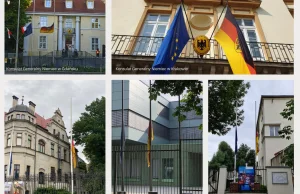 Ambasador Niemiec: Flagi opuszczone do połowy masztów na znak głębokiego wstydu