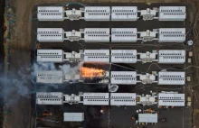 Pożar magazynu energii Tesla Megapack w Australii
