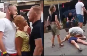 Katowice: Brutalnie pobicie kobiety na Mariackiej [WIDEO]. Policja szuka...