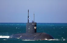 Rosyjski okręt podwodny zanurzył się w Bałtyku na rekordową głębokość