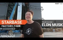 Starbase Factory Tour with Elon Musk