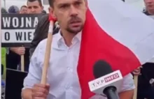 Kołodziejczak ze strajku rolników masakruje dziennikarkę TVPiS