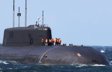 Rosyjski atomowy okręt podwodny "Orel" stracił napęd u wybrzeży Danii