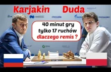 Duda (Polska) - Karjakin (Rosja), remis w finale Pucharu Świata w szachach