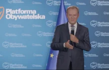 Tusk w Nakle: Polski Ład "to grabież pieniędzy"