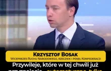 Krzysztof Bosak w studiu TVP ujawnia kolejny skandaliczny #NowyWał rządu.