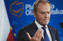 Tusk o prezesie NBP: nie powierzyłbym mu szkolnej kasy oszczędności