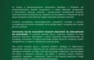 Masowa, wspólna akcja promocyjna szczepień PSL, PiS, KO, Lewicy i Polski2050?