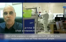 Izrael zaszczepieni blokują dostępu do szpitali otwierają nowe oddziały covidowe
