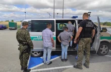 Znów duża grupa imigrantów zatrzymanych na granicy z Białorusią
