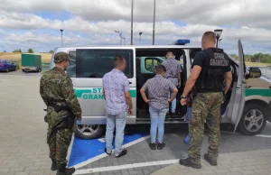 Znów duża grupa imigrantów zatrzymanych na granicy z Białorusią