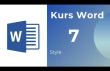 Kurs Word 07 - Style