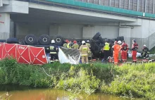 Zatrzymano osoby z BMW które zbiegły z miejsca śmiertelnego wypadku. Byli pijani