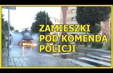 LUBIN. ZAMIESZKI POD KOMENDĄ POLICJI 3/3