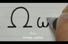 Jak pisać literki greckiego alfabetu