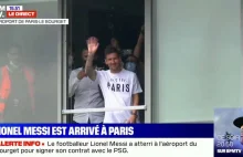 Totalne szaleństwo w Paryżu! Tak fani PSG powitali Leo Messiego [WIDEO