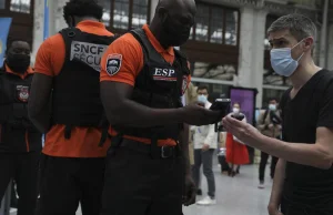 Francja: Rozpoczęły się masowe kontrole paszportów covidowych w pociągach...
