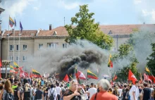 Litwa: Protest przeciwko obostrzeniom covidowym