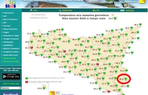 Historyczny rekord temperatury zanotowanej w Europie. 48,8 stopni C na Sycylii