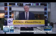 Jarosław Gowin składa życzenia stacji TVN24, być może ostatnie...