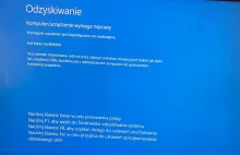 Instalacja Windows 10 - problem z uruchamianiem systemu