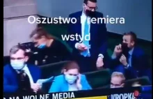 Morawiecki głosuje dwa razy ?