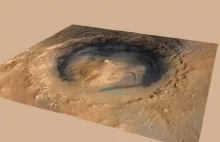 Krater Gale miał być dawnym jeziorem. Łazik Curiosity przez 9 lat mógł badać...