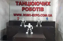 Dancing robots show