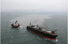 200-metrowy statek rozbił się u wybrzeży Japonii niszcząc środowisko
