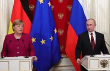 Merkel spotka się z Putinem w Moskwie przed wizytą w Kijowie z Nord Stream 2.
