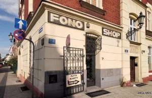 To ostatni taki sklep w Gliwicach, który przetrwał do dzisiaj. Fono Shop...