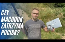 Czy MacBook i dysk twardy może być kamizelką kuloodporną?