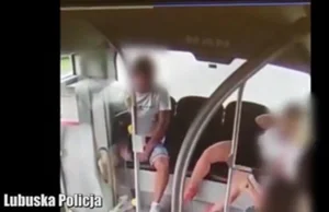Brutalny napad na kobietę w autobusie [NAGRANIE MONITORINGU]