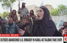 Rozterki reporterki CNN: Talibowie skandują „śmierć Ameryce”, ale wydają...
