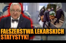 Dr Czosnowski wskazuje FAŁSZERSTWA lekarskich statystyk! "Każdy umiera na...