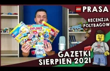 Prasa LEGO - SIERPIEŃ 2021 - 4 Magazyny - 5 polybag-ów !!!