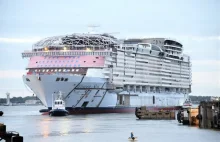 Największy statek pasażerski na świecie wypłynął ze stoczni w Saint-Nazaire